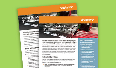 Gift Card Production and Fulfillment